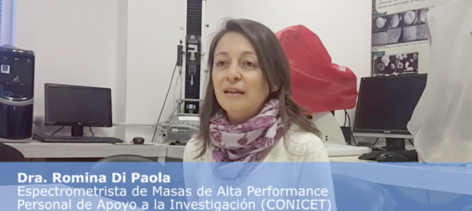 Espectrometría de masas en ICYTAC – Dra. Romina DiPaola