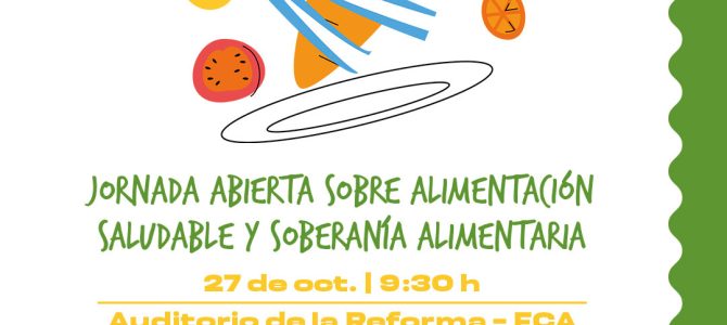 Jornada sobre Alimentación saludable y soberanía alimentaria