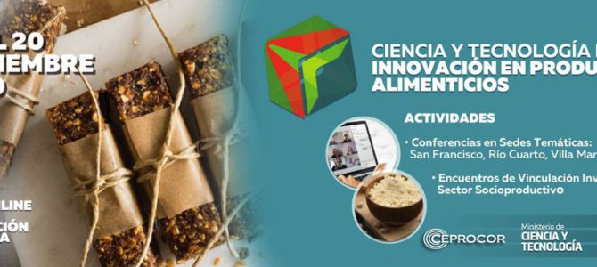 Jornadas pre Congreso Internacional de Alimentos – Córdoba, Argentina