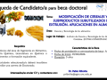 MODIFICACION DE CEREALES Y SUBPRODUCTOS